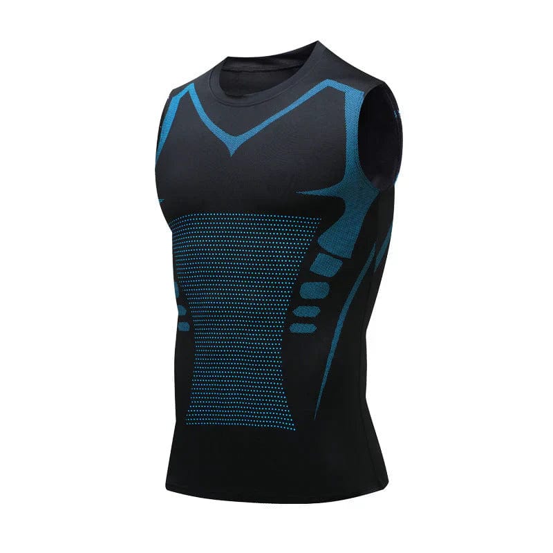 ArmorGym | Afslankende Tanktop - Zwart - #Calora#