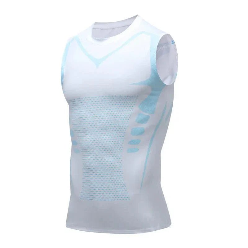 ArmorGym | Afslankende Tanktop - Zwart - #Calora#