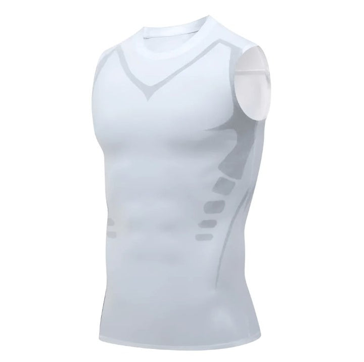 ArmorGym | Afslankende Tanktop - Wit - #Calora#