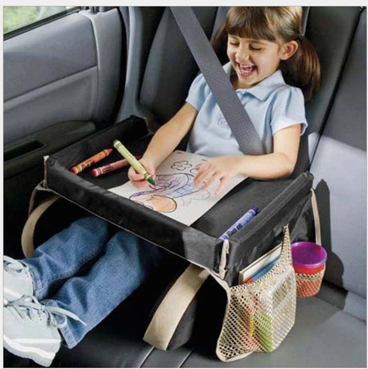 Auto Reistafel Kinderen Organizer - Zwart - #Calora#