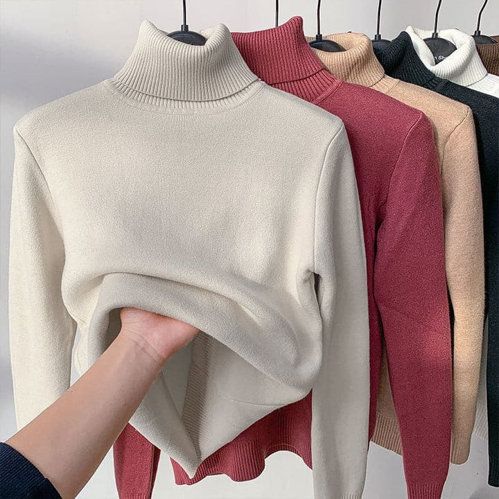 CALORA_ Pravina | Turtleneck Herfst Wintertrui voor Dames