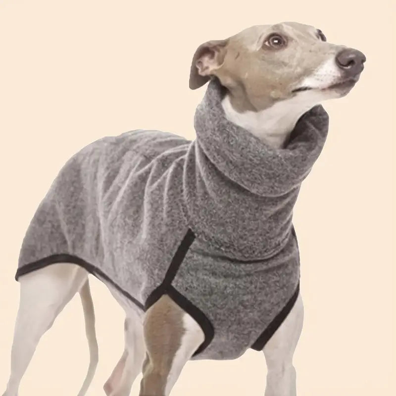 Stylische Turtleneck Wintermantel voor Honden – Warm en Comfortabel