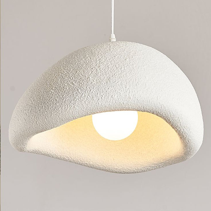 CALORA_ Cloud Linear Wabi-sabi Hanglamp - Glas en Metaal, 1 Fitting E27