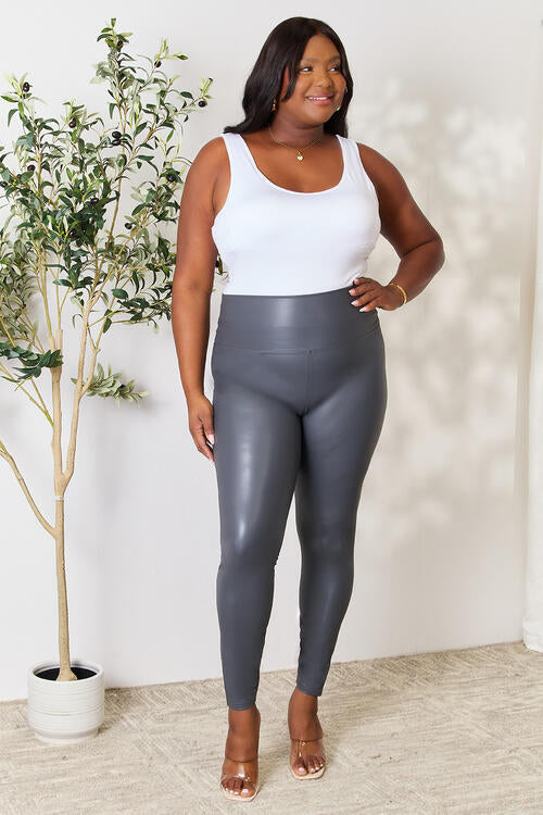 Iselotte | Brede tailleband hoge taille Legging Plus Maat