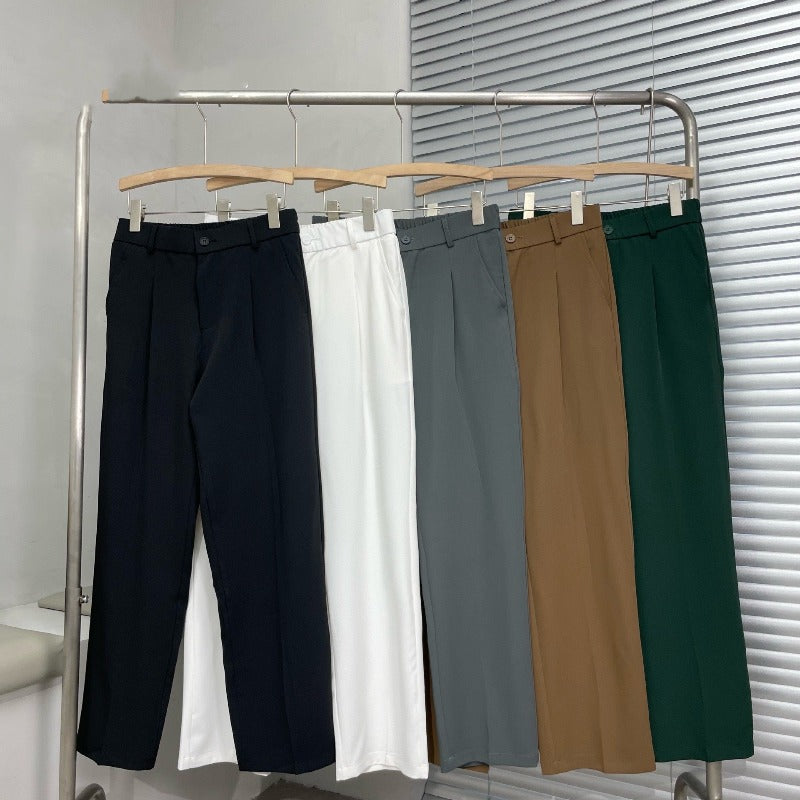 CALORA_ Stijlvolle Elegante Vrijetijdsbroek voor Heren met Comfortabele Pasvorm