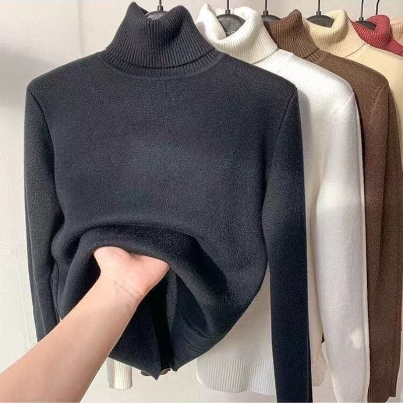 CALORA_ Pravina | Turtleneck Herfst Wintertrui voor Dames
