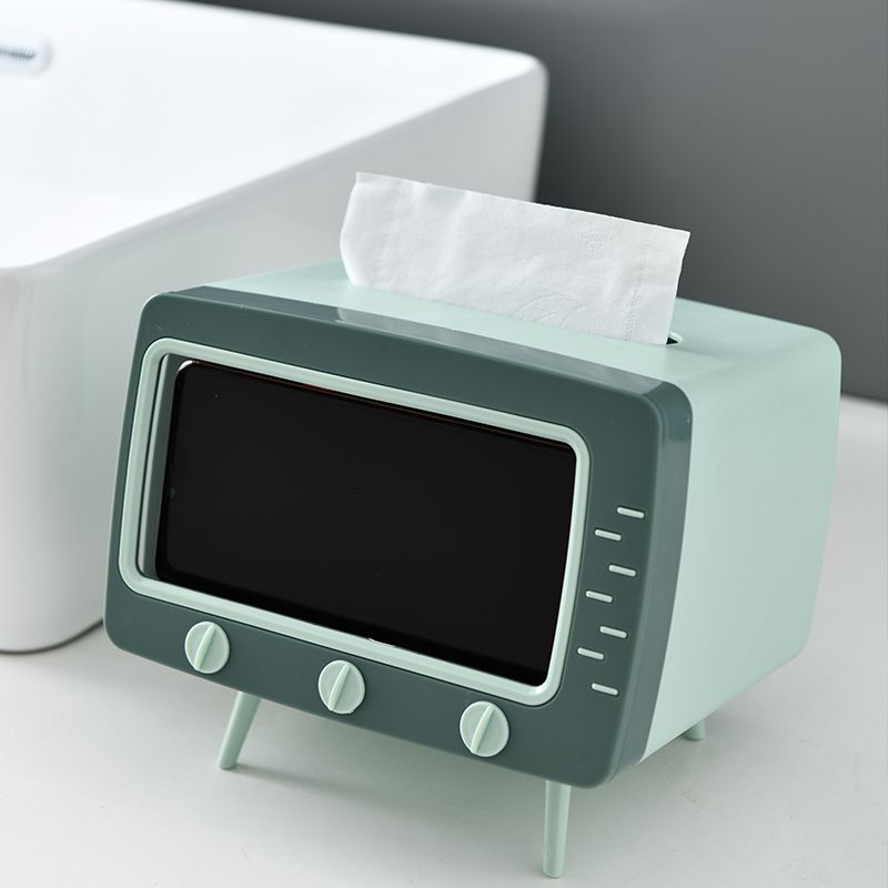 DecoArty | Designer TV Tissue Box - Voor mobiel TV kijken