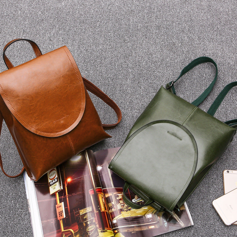 CALORA_ Trendy Leren Mini Rugzak Voor Vrouwen - Luxe en Veelzijdig