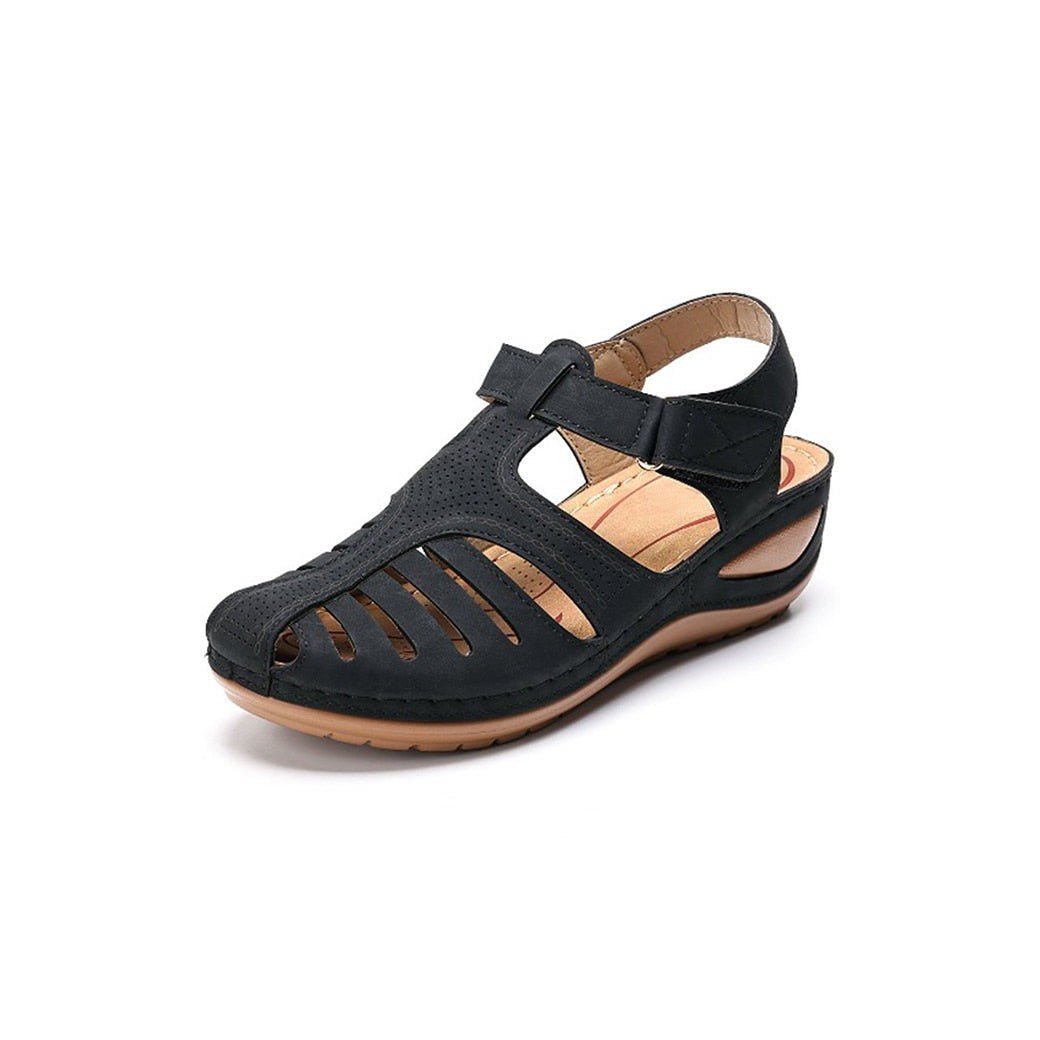 Celestra | Comfortabele Sandalen - Zwart - #Calora#