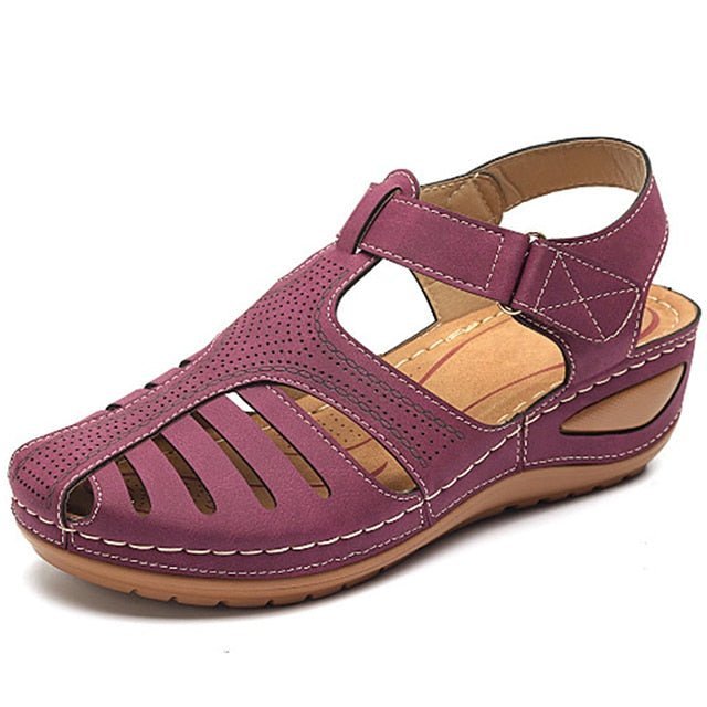 Celestra | Comfortabele Sandalen - Paars - #Calora#