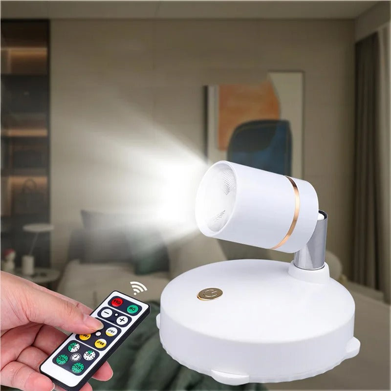 CALORA_ Draadloze sfeervolle lamp en spotlight - 2 stuks