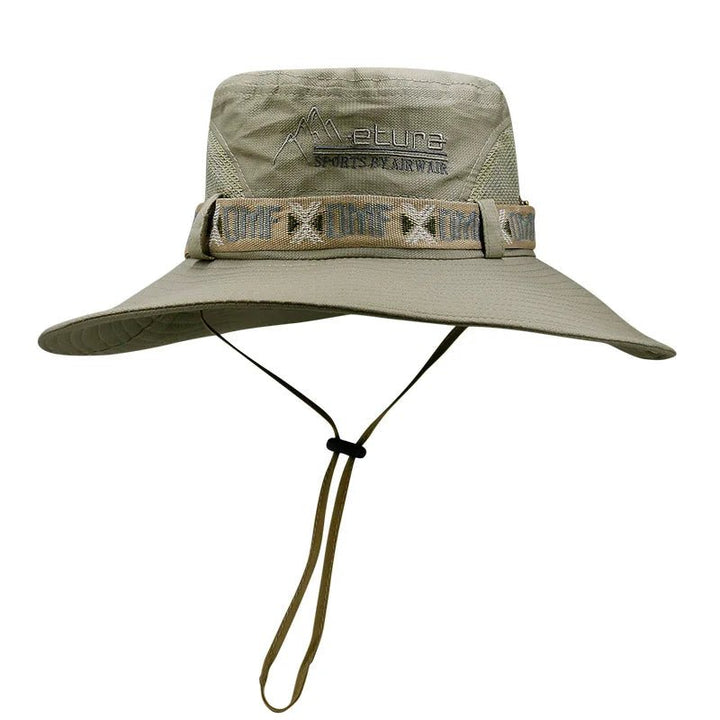 DMF - Karper | Zomer UV Safari Visser Hoed - Groen Mesh - #Calora#