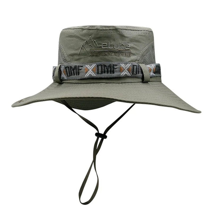 DMF - Karper | Zomer UV Safari Visser Hoed - Licht Groen Mesh - #Calora#