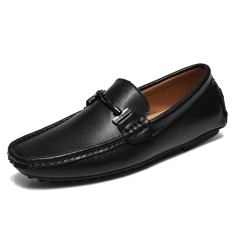 Piero | Stijlvolle Loafers met Metalen Gesp