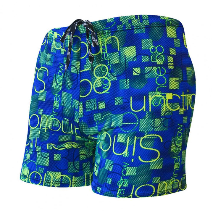 Drusus | Zwembroek Met Print - Groen Blauw - #Calora#