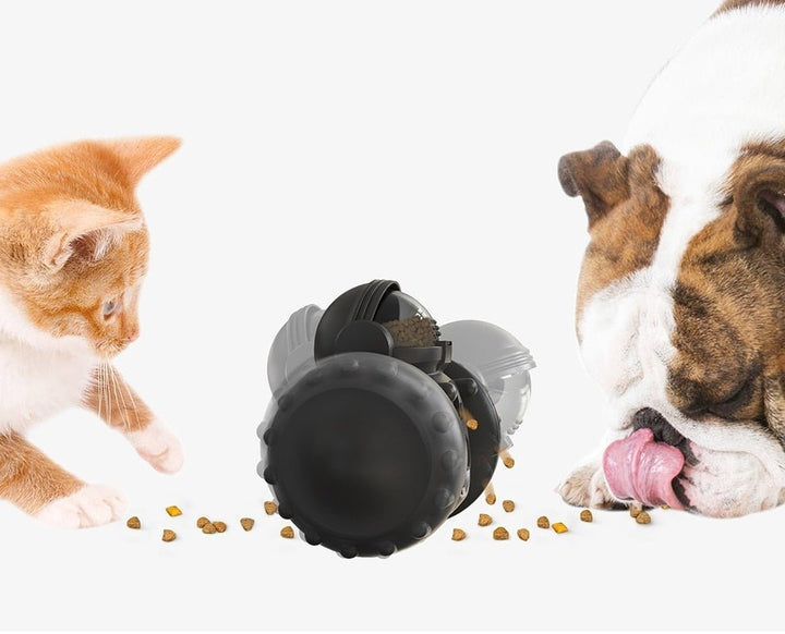 Duke | Interactieve Honden Speel Roller - Zwart - #Calora#