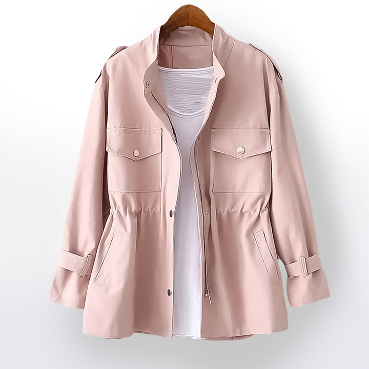 Bellandi | Middellange Trenchcoat met rits