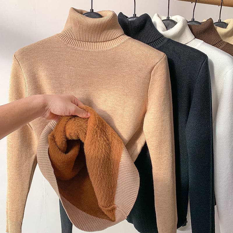 CALORA_ Pravina | Turtleneck Herfst Wintertrui voor Dames