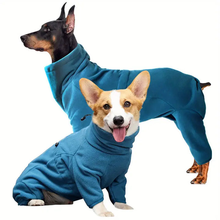 Winddichte Winterjas voor kleine en grote Honden – Warme Pyjama