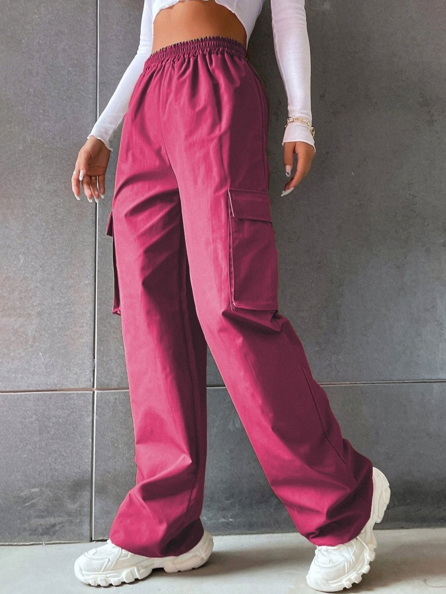 Elara | Dames Cargo Broek - Dames cargo broek - Roze - #Calora#