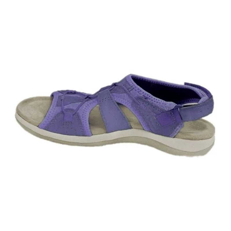 Enchantia | Ronde Open Teen Sandalen - Paars - #Calora#