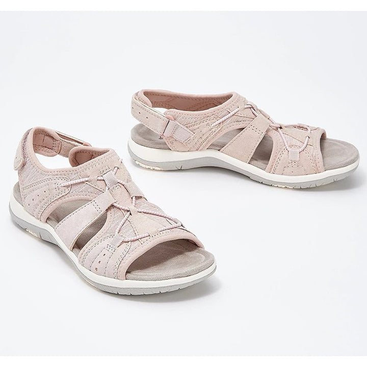 Enchantia | Ronde Open Teen Sandalen - Zwart - #Calora#