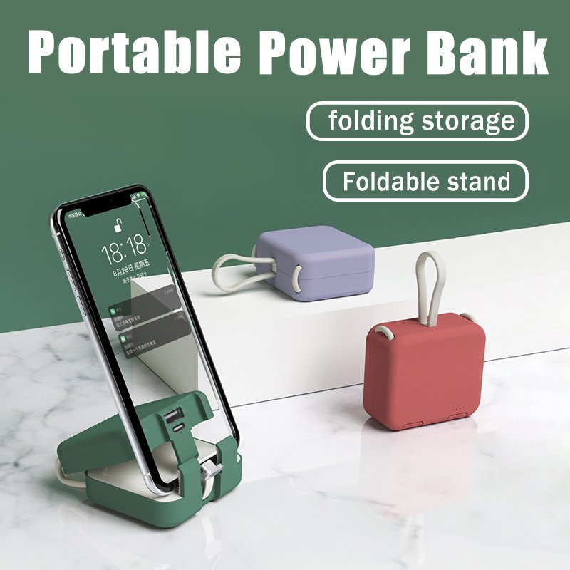 Energia | Opvouwbare Powerbank - Groen - #Calora#