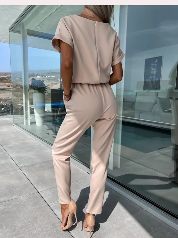 Evandra | Jumpsuit - Kaki - #Calora#