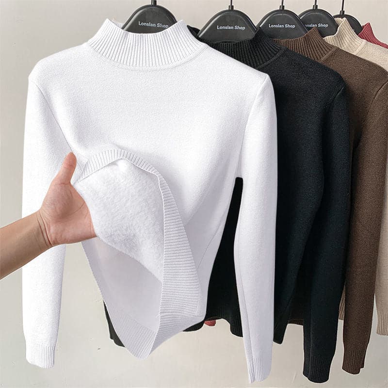 CALORA_ Pravina | Turtleneck Herfst Wintertrui voor Dames