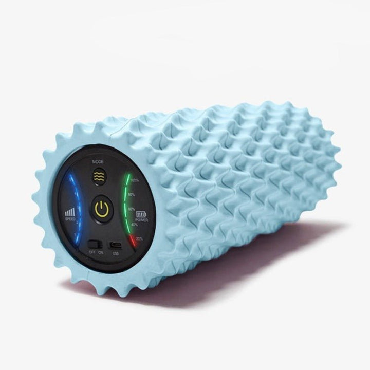 Fitlife | Automatische Massage Roller - oplaadbaar massage apparaat - Blauw - #Calora#