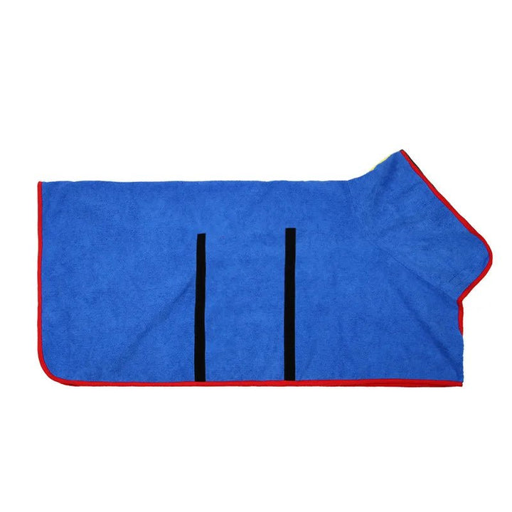 Fluffyheaven | Warme Honden Badjas - kleding voor honden - Blauw - #Calora#