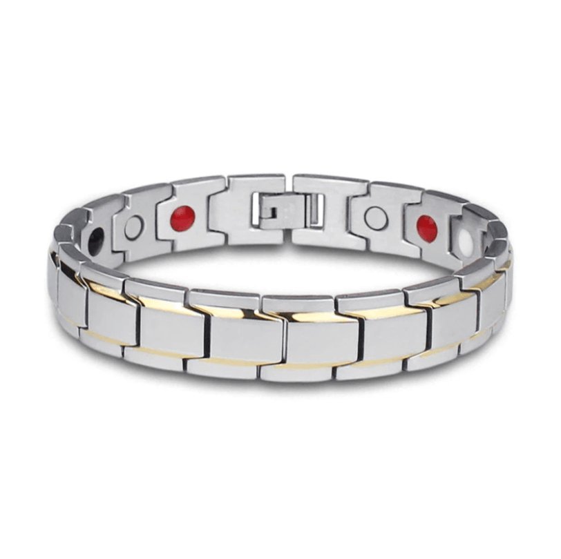 Gleamora | Magnetische Gezondheid Armband - Zilver - #Calora#