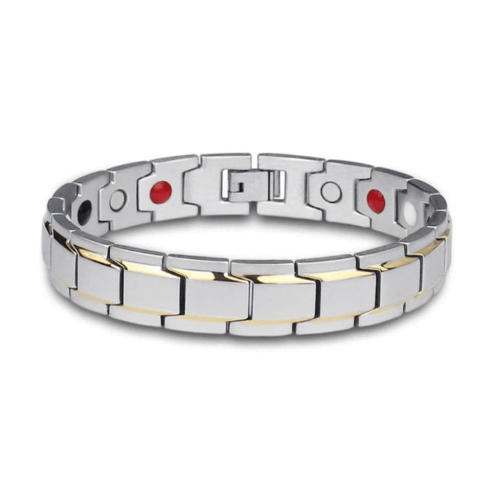 Gleamora | Magnetische Gezondheid Armband - Zilver - #Calora#