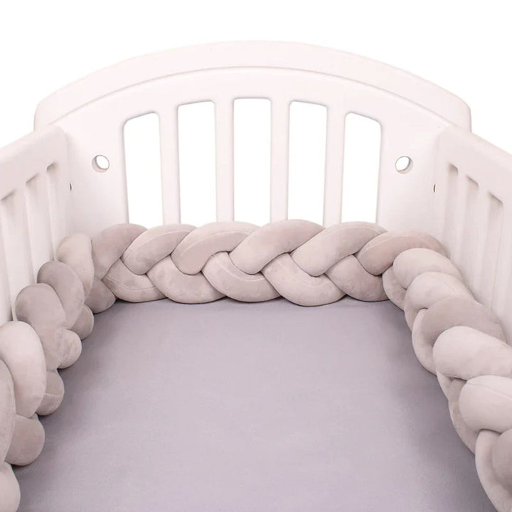 Handgemaakte Zachte Baby Bedbumper voor veiligheid