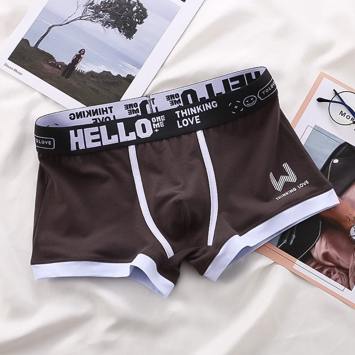 Hello | Premium Boxers (Set 3) - Bruin - #Calora#