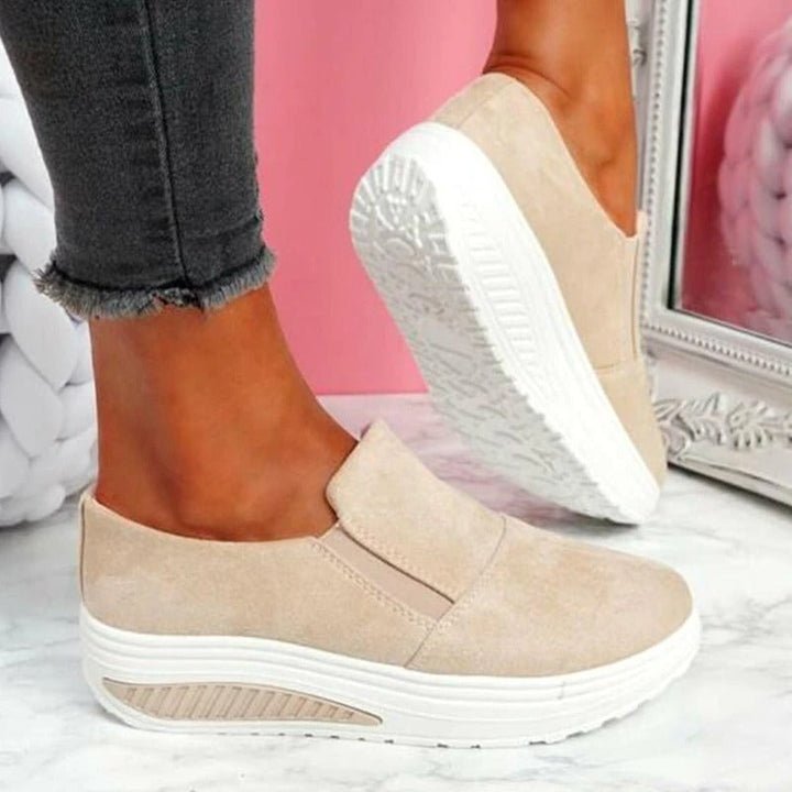 Hilaria | Dempende Schoenen - Beige - #Calora#