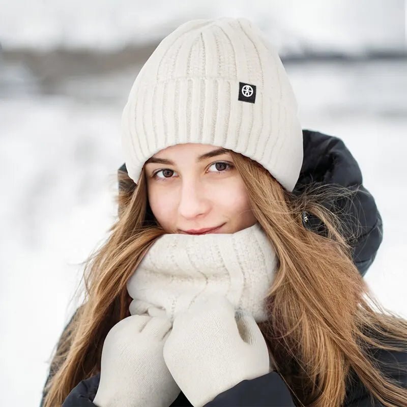 Iceglam | 3 in 1 Winter Set - Zwart - #Calora#