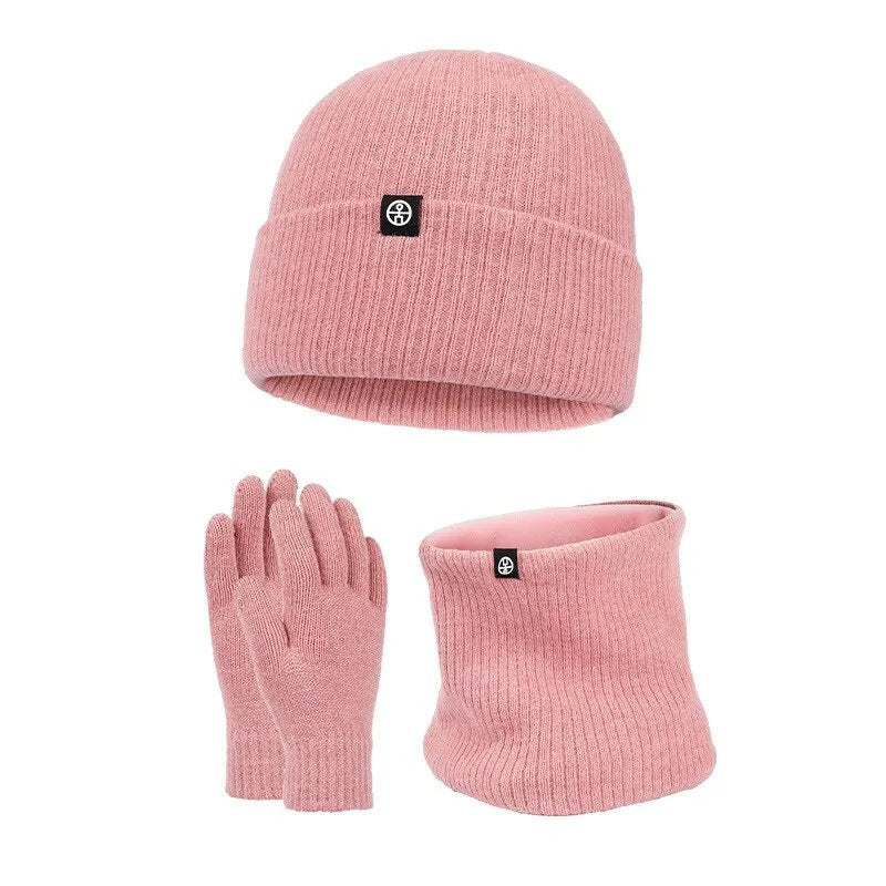 Iceglam | 3 in 1 Winter Set - Roze - #Calora#