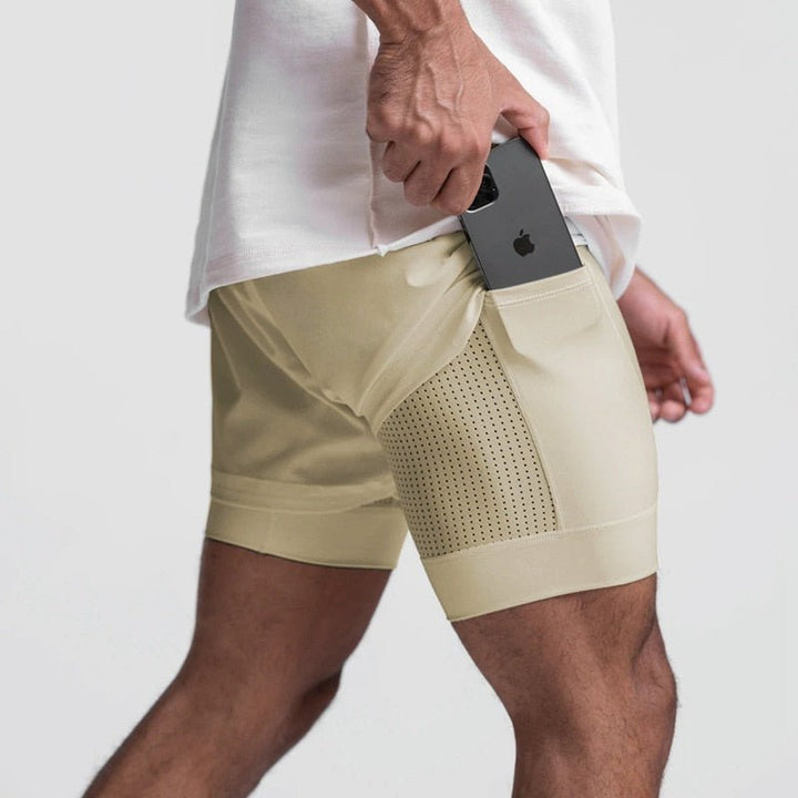 Ignite | Gym Dry - Fit Shorts - gym shorts - Zwart - #Calora#