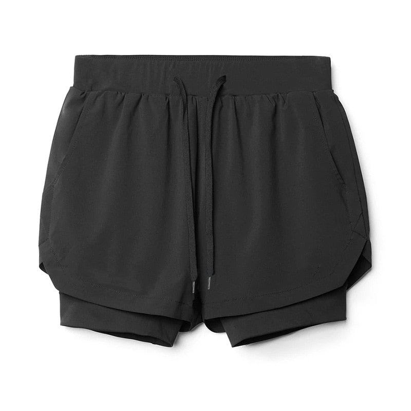 Ignite | Gym Dry - Fit Shorts - gym shorts - Zwart - #Calora#