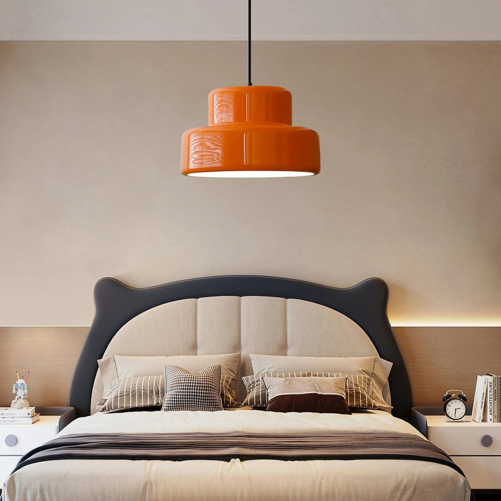CALORA_ Pablité | Bauhaus Hanglamp voor moderne Eetkamer - Diameter 35 cm, Hoogte 20 cm