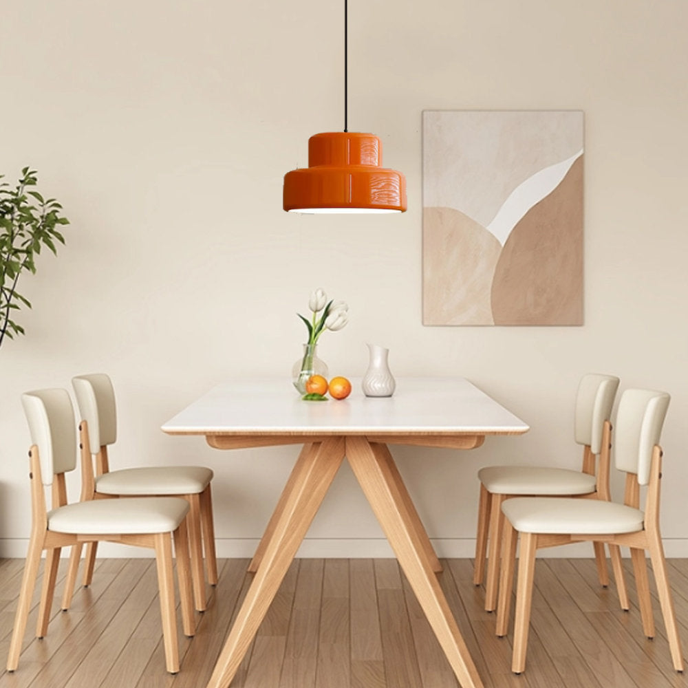 CALORA_ Pablité | Bauhaus Hanglamp voor moderne Eetkamer - Diameter 35 cm, Hoogte 20 cm