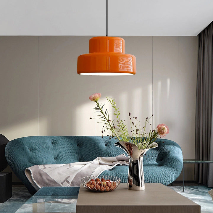 CALORA_ Pablité | Bauhaus Hanglamp voor moderne Eetkamer - Diameter 35 cm, Hoogte 20 cm
