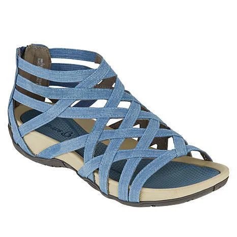 Illunia | Comfort Sandalen - Blauw - #Calora#