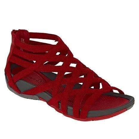 Illunia | Comfort Sandalen - Rood - #Calora#