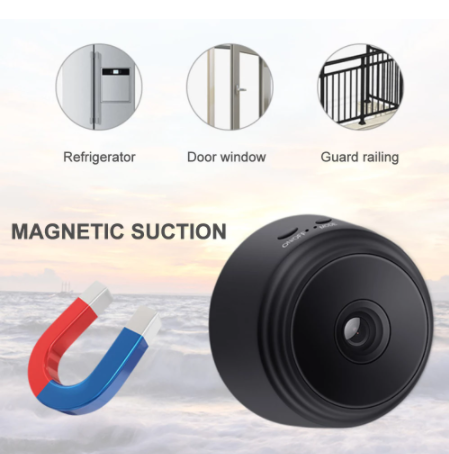 CALORA_ SafeCam Pro | Onzichtbare mini camera - Real-time Beveiliging Huis