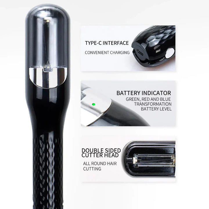 CALORA_ Voltify Stijltang Trimmer - Geen Gespleten Haarpunten Perfect Haar