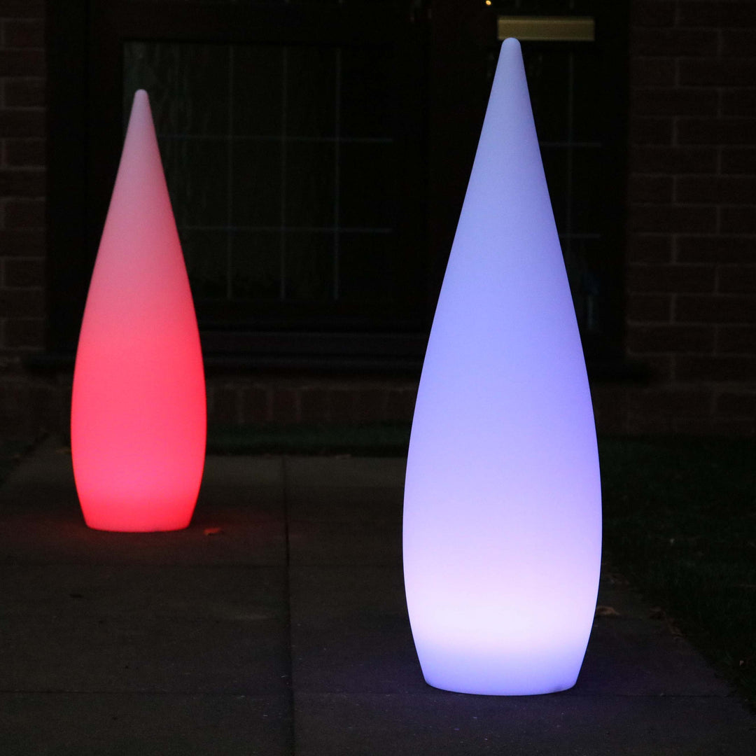 CALORA_ FlokLicht | Oplaadbare Waterdruppelvormige Lamp