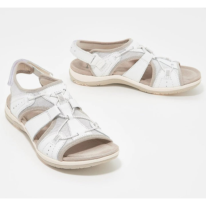 Isaria | Comfortabele Sandalen - Wit - #Calora#