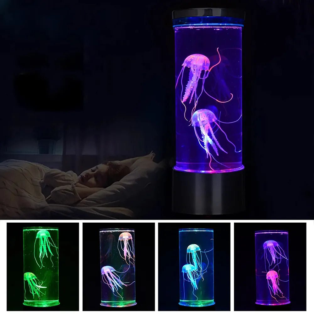 Jelly | Kleurrijke Kwallen Nacht Lamp - Decoratie nacht lamp - #Calora#